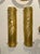 The product is a pair of modern Murano gold tube sconces.. These sconces are made with high-quality materials and...