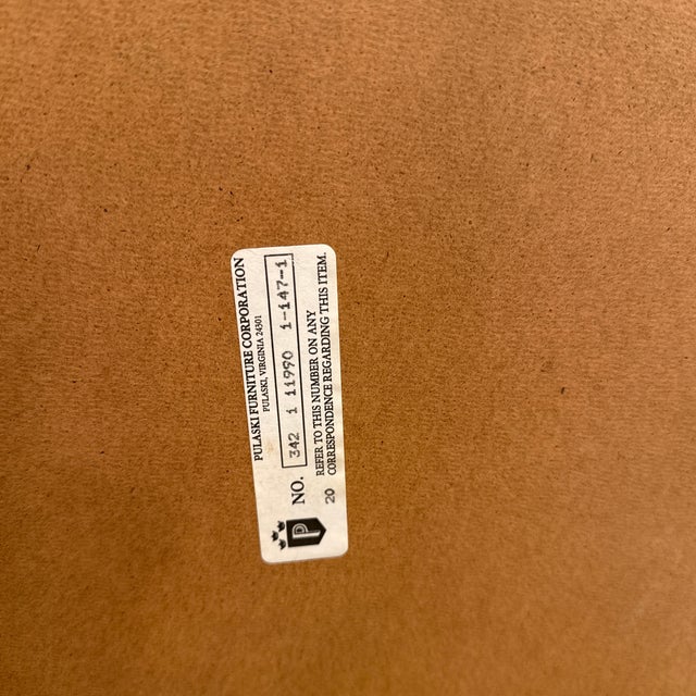 Pulaski Traditional Oak Wood Curio Cabinet For Sale - Image 12 of 12