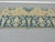 Vintage Tan and Blue Arts and Crafts Textile Fragment For Sale - Image 4 of 6