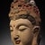 Art Deco Monumental Vintage Carved Wooden Guanyin Head, 18" Tall For Sale - Image 3 of 10