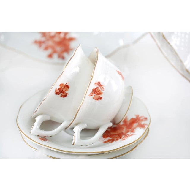 Mid 20th Century Mid 20th Century Herend Hungarian Dinner Service - 87 Pieces For Sale - Image 5 of 11