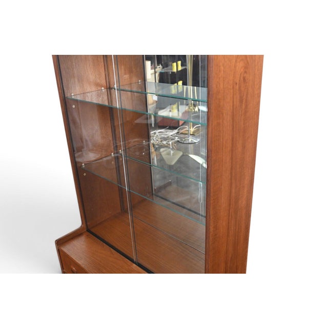 Freestanding Teak Bar Cabinet by Turnidge of London For Sale - Image 9 of 9