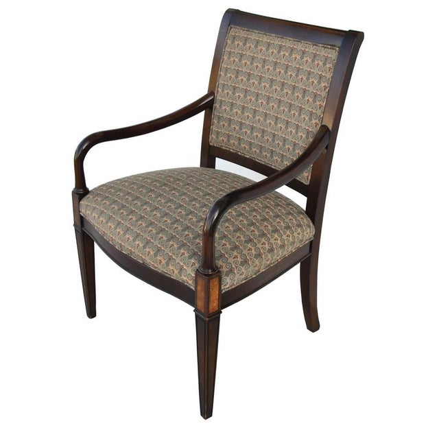 Traditional Hickory Furniture Dining or Side Armchair For Sale - Image 11 of 11