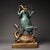 Asian Vintage Gilt Bronze Figure of Zhenwu Emperor on Tortoise and Snake For Sale - Image 3 of 10