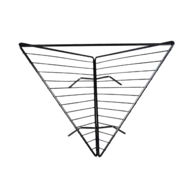 Mathieu Matégot Vintage Abstract Mathieu Matégot Insp Mid Century Magazine Vinyl Album Holder Rack For Sale - Image 4 of 7