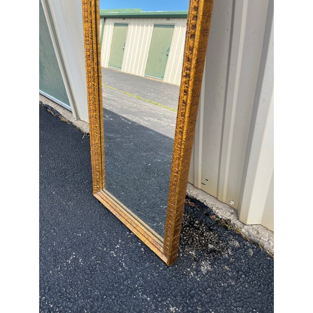 Victorian Gilded Wall Mirror For Sale - Image 9 of 12