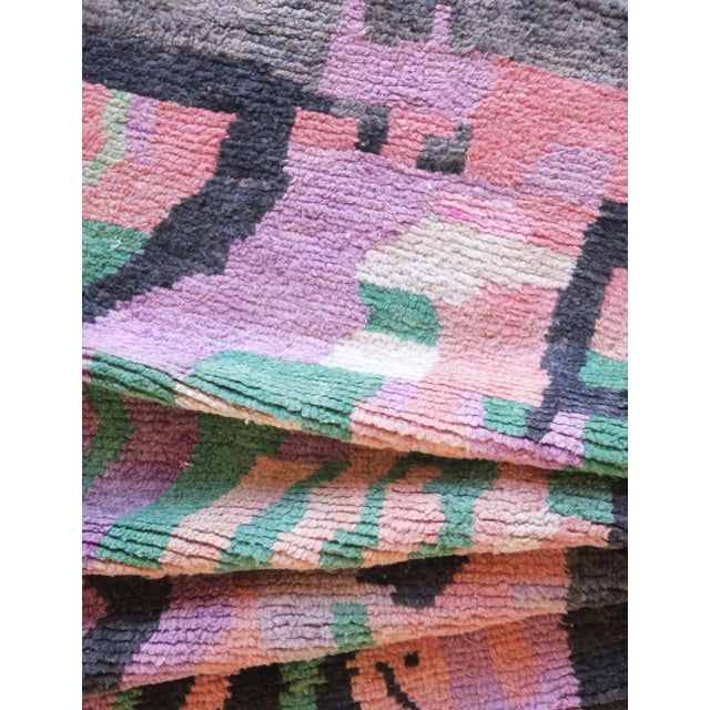 Pastel Geometric Rug - 9.7 X 6.3 Ft For Sale - Image 4 of 8