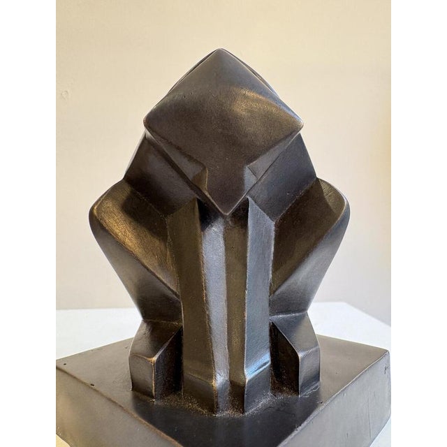 Cubist Sculpture Monkey by Jöel Martel, 1935 For Sale - Image 3 of 7