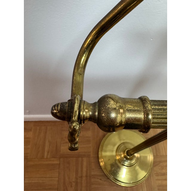 Brass 1960s Mid-Century Brass & Wood Gentleman’s Valet Stand For Sale - Image 8 of 12