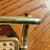 Dior Home Style Brass Gold Finish Metal Faux Bamboo Woven Cane Acrylic Cocktail Serving TrayVintage Mid-Century Modern For Sale - Image 6 of 18