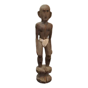 Hand Carved Bateke Statue