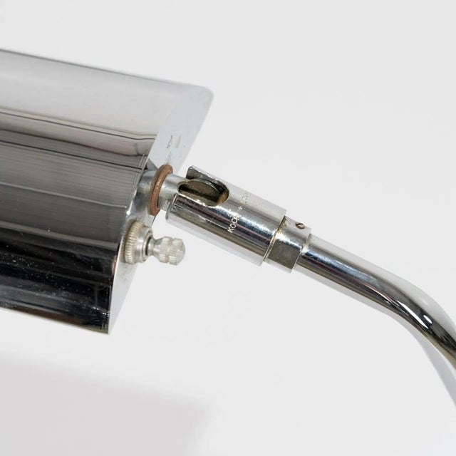 Mid-Century Modern 1950s Koch & Lowy 'Pharmacy' Desk Lamp, Chrome For Sale - Image 3 of 3