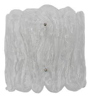 Large Murano Glass Wall Lamp from J.T. Kalmar, 1960s