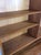 Danish Modern Two Piece Shelving Unit With Adjustable Shelves and Sliding Door Cabinets For Sale - Image 4 of 17