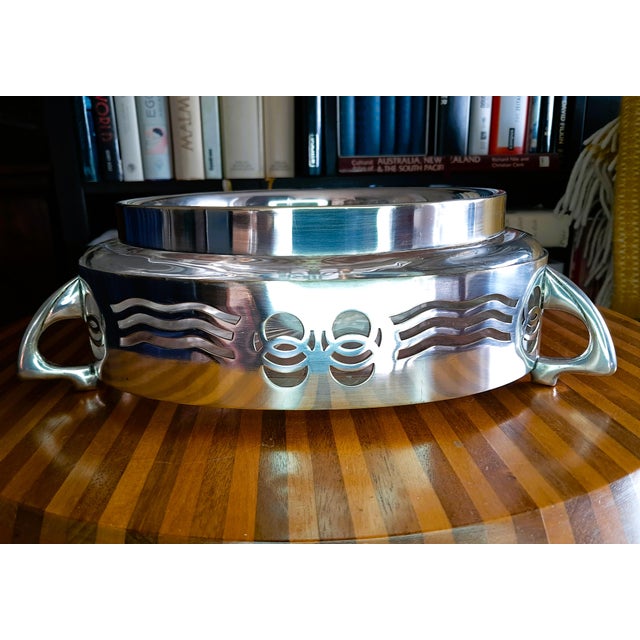 Vienna Seccession Silver-Plated Alpaca Jardiniere from Argentor, 1890s For Sale - Image 3 of 17