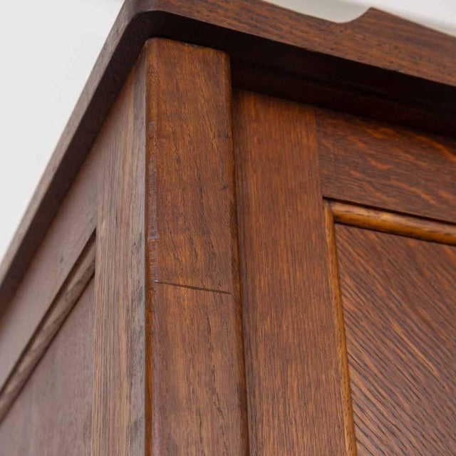 1930s French Oak Armoire For Sale - Image 13 of 15