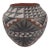 Large Signed Acoma Pueblo Polychrome Olla by Lydia H. Ray ("Lee") For Sale