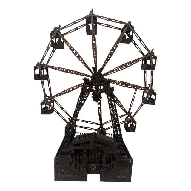 20th Century Model of a Ferris Wheel, Fairground Carousel For Sale