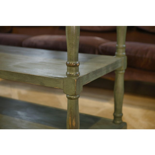 Wood Oak Drapers Table, 1960s For Sale - Image 7 of 10