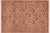 Copper Shabby Chic 1990's Pak-Persian Taupe/Red Wool Rug - 6'2'' X 9'1'' For Sale - Image 8 of 9