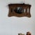 1980s Small Antique Indonesian Teak Wall Mirror, 1980s For Sale - Image 5 of 18