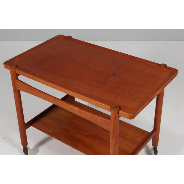 Andreas Tuck Tray Table in Oak by Hans J. Wegner for Andreas Tuck For Sale - Image 4 of 8