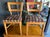1950s Mid-Century Modern Honey Finish 8-Piece Dining Set — In the Style of Heywood-Wakefield For Sale - Image 5 of 12