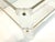Gold Mid-Century Modern Octagonal Acrylic Glass and Brass Coffee Table in the style of David Lange, 1970s For Sale - Image 8 of 10