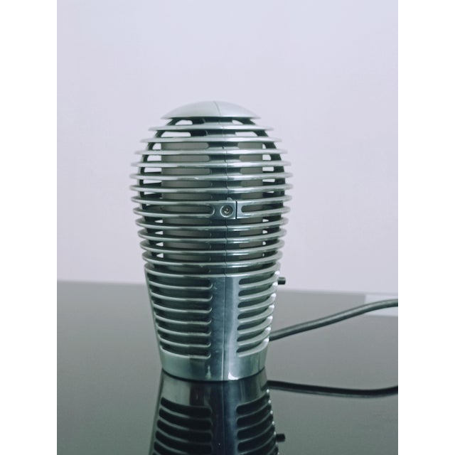 Magnificent and iconic Zen lamp by Oscar and Sergi Devesa for Metalarte. Spain, 1984. Sculptural structure in chromed...