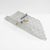 Clear Murano Glass Wall Sconces with Textured Relief, 2000s, Set of 2 For Sale - Image 8 of 10