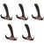 #4327 Wall Hooks by Carl Auböck, Set of 5 For Sale - Image 9 of 12