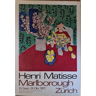 Marlborough Zurich Poster after Henri Matisse, 1971 For Sale