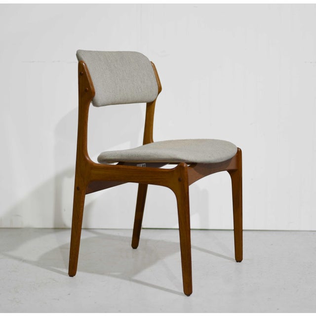 Brown 1970s Mid Century Danish Teak Desk and Chair by Svend Aage Madsen For Sale - Image 8 of 16