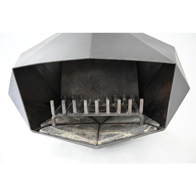 Metal Diamond Wall Mantel from Don Bar, 1970s For Sale - Image 7 of 10
