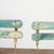 Antique French Folding Slatted Garden Bistro Chairs, 1920s, Set of 2 For Sale - Image 9 of 15