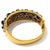 Bochic "Capri" Vintage Blue Sapphire Cabochon Bangle Set in 18K Gold & Silver For Sale In New York - Image 6 of 18