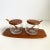 Mid Century Danish Modern 1960s Teak Condiment Set Tray Covered Dish & Spoons For Sale - Image 4 of 10