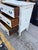 Antique Rustic Style White Painted Three Drawer Chest of Drawers Solid wood frame, sturdy and strong Dovetail joint...