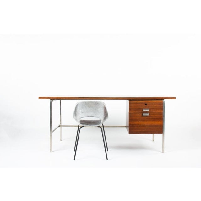 Rosewood Desk by Alain Richard for Meuble TV, France, 1960s For Sale - Image 6 of 16