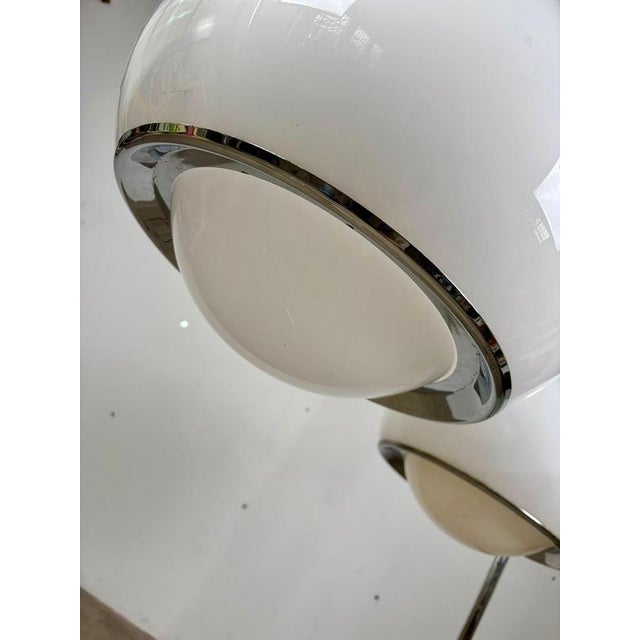 1960s Bud Grande Pendant Lamps by Guzzini, 1960s, Set of 2 For Sale - Image 5 of 9