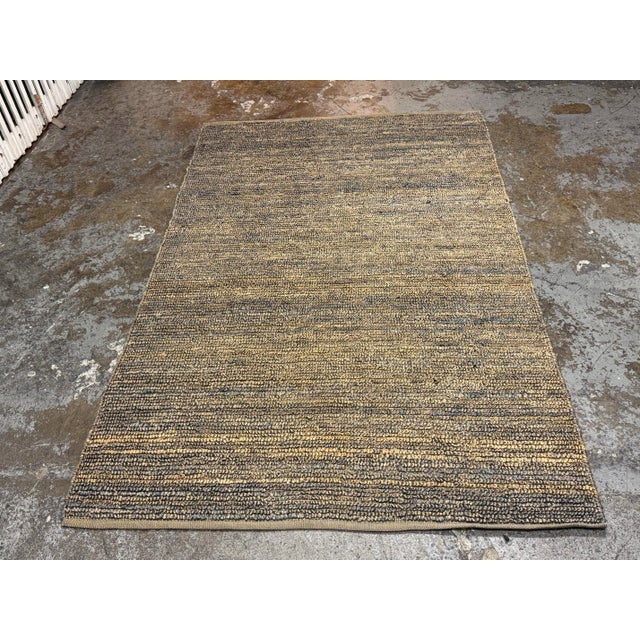 2010s 5ft 1in × 8ft 2in Crate & Barrel Wool Area Rug For Sale - Image 5 of 12