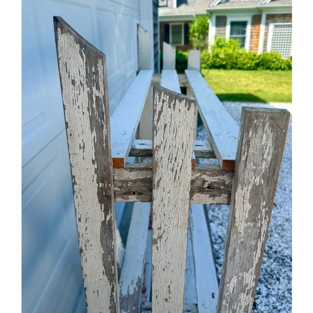 1970s Vintage Picket Fence Bookcase For Sale - Image 4 of 10