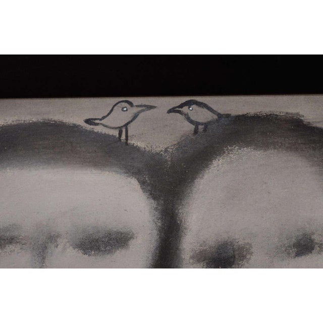 The Sisters Contemporary Abstract Figural Painting, Oil on Canvas For Sale In Miami - Image 6 of 10