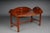 Antique English Captains Coffee Table in Yew Tree For Sale - Image 6 of 9