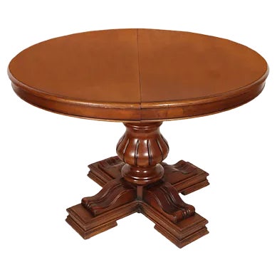 Tuscan Extendable Round Table from Michele Bonciani, 1940s For Sale