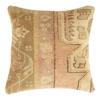 Pasargada DC Vintage Hand Knotted Rug Turkish Pillow For Sale