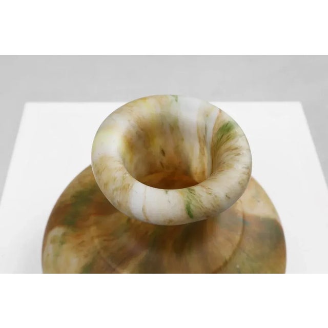 Art Nouveau Vase in Glass Paste, 1920s For Sale - Image 6 of 9