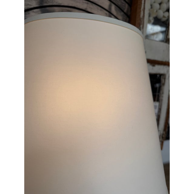 Chrome + Brass Modernist Table Lamp For Sale - Image 10 of 12