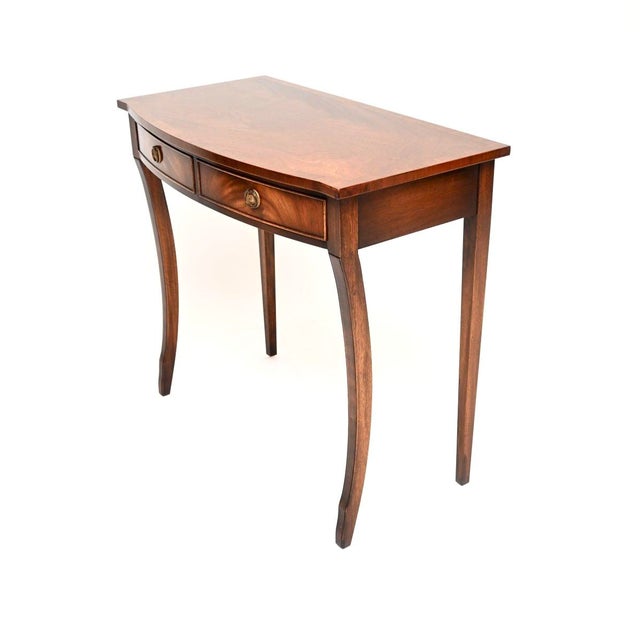 Hollywood Regency Regency Style Console Table or Desk, 1950s For Sale - Image 3 of 12