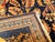 Vintage Persian Kashan Pictorial Rug, Hand-Knotted Wool, Floral Vase Pattern, Navy & Red, 2x2 For Sale - Image 12 of 15